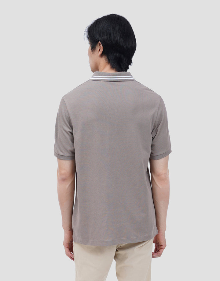 SUKO SOLID KNIT POLO PRIA