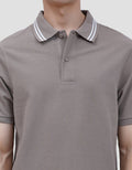 SUKO SOLID KNIT POLO PRIA
