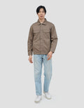 SUKO KATUN TWILL OUTERWEAR WORKWEAR LENGAN PANJANG JAKET PRIA