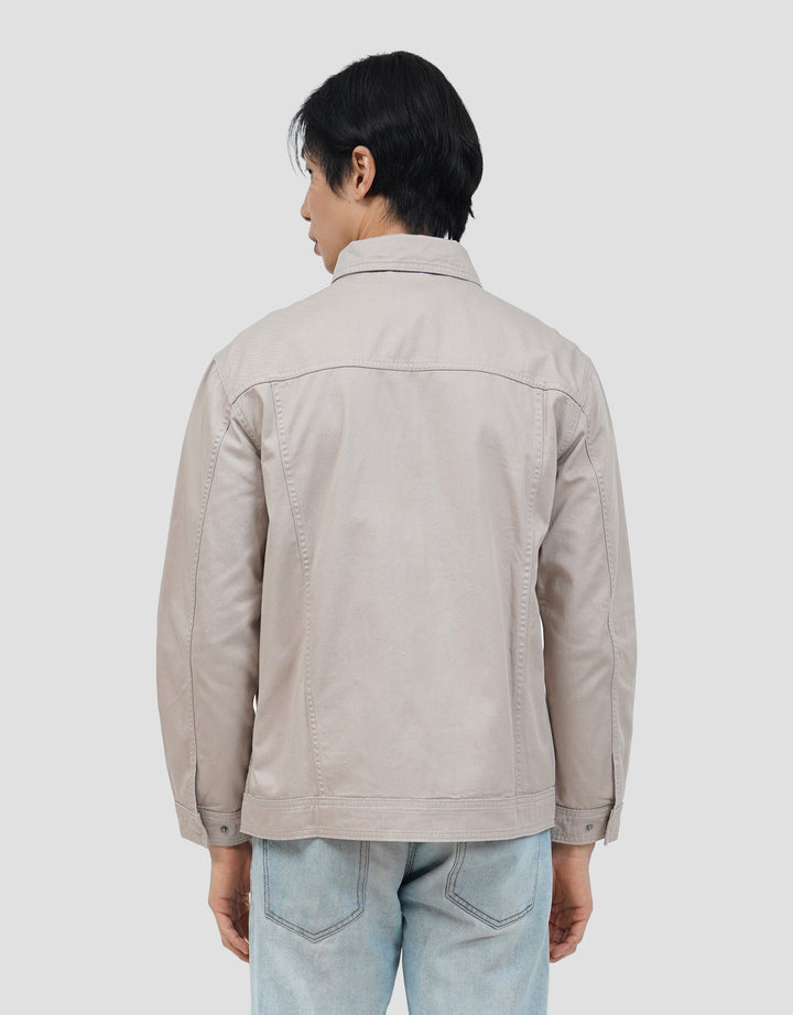 SUKO KATUN TWILL OUTERWEAR WORKWEAR LENGAN PANJANG JAKET PRIA