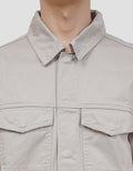 SUKO KATUN TWILL OUTERWEAR WORKWEAR LENGAN PANJANG JAKET PRIA