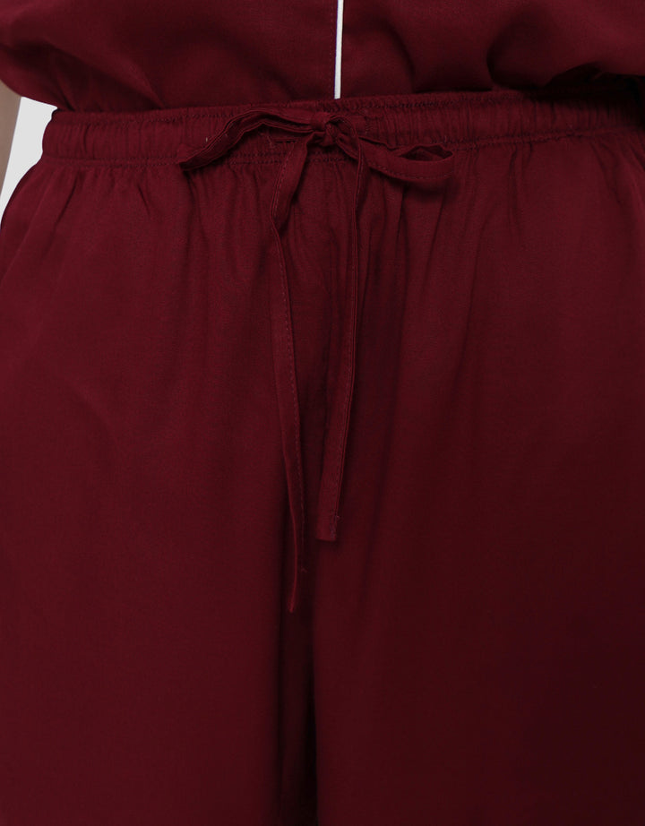 SUKO LENGAN PENDEK CELANA PANJANG PAJAMAS SET WANITA
