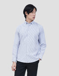 COLE FIT STRIPE OXFORD KEMEJA PRIA