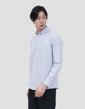 COLE FIT STRIPE OXFORD KEMEJA PRIA