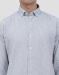 COLE FIT STRIPE OXFORD KEMEJA PRIA