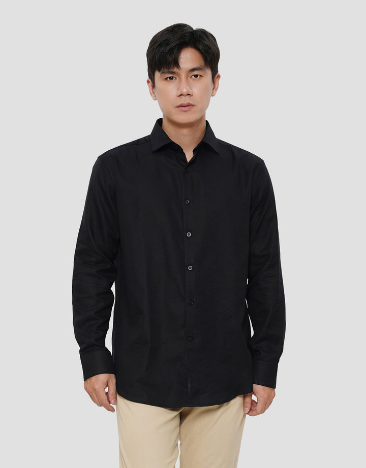 COLE SOLID TEXTURE KEMEJA PRIA