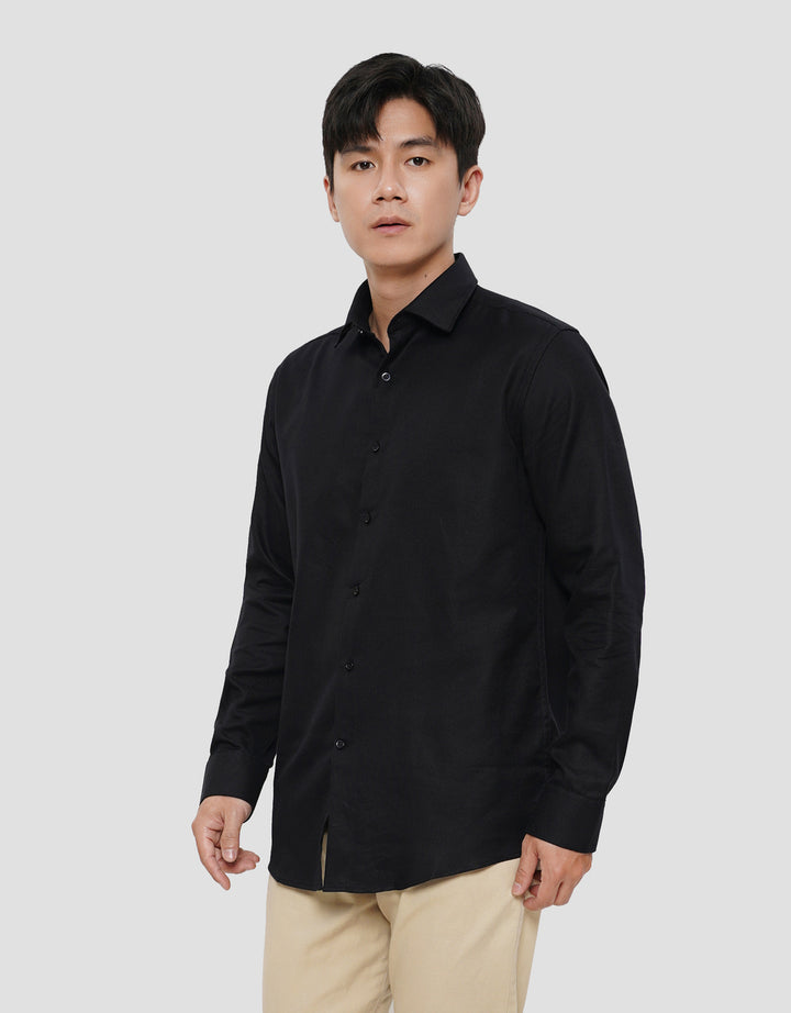 COLE SOLID TEXTURE KEMEJA PRIA