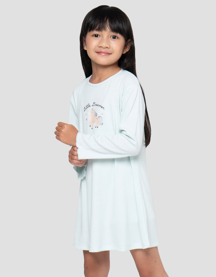 LITTLE M JERSEY MIDI DRESS ANAK PEREMPUAN