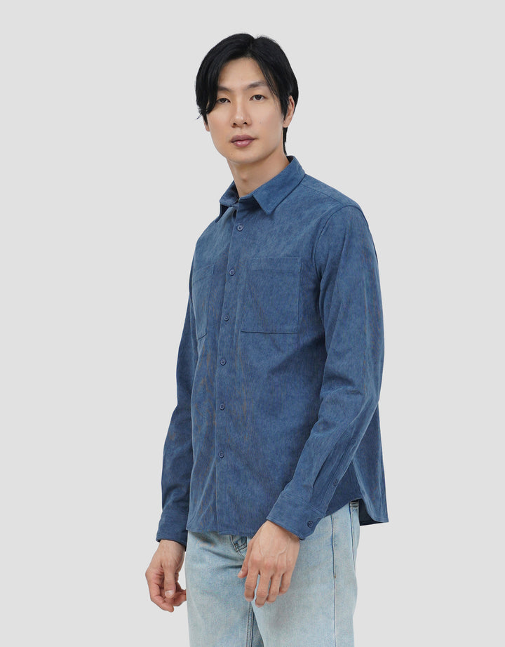 COLE CORDUROY DOUBLE POCKET KEMEJA PRIA