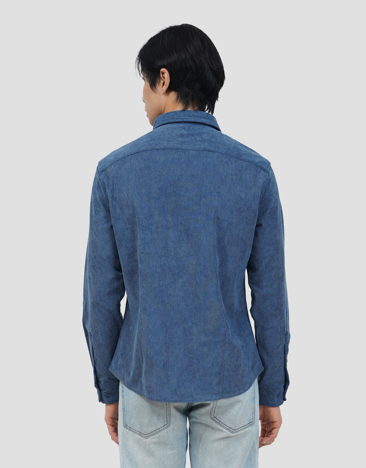 COLE CORDUROY DOUBLE POCKET KEMEJA PRIA