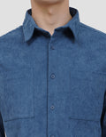 COLE CORDUROY DOUBLE POCKET KEMEJA PRIA
