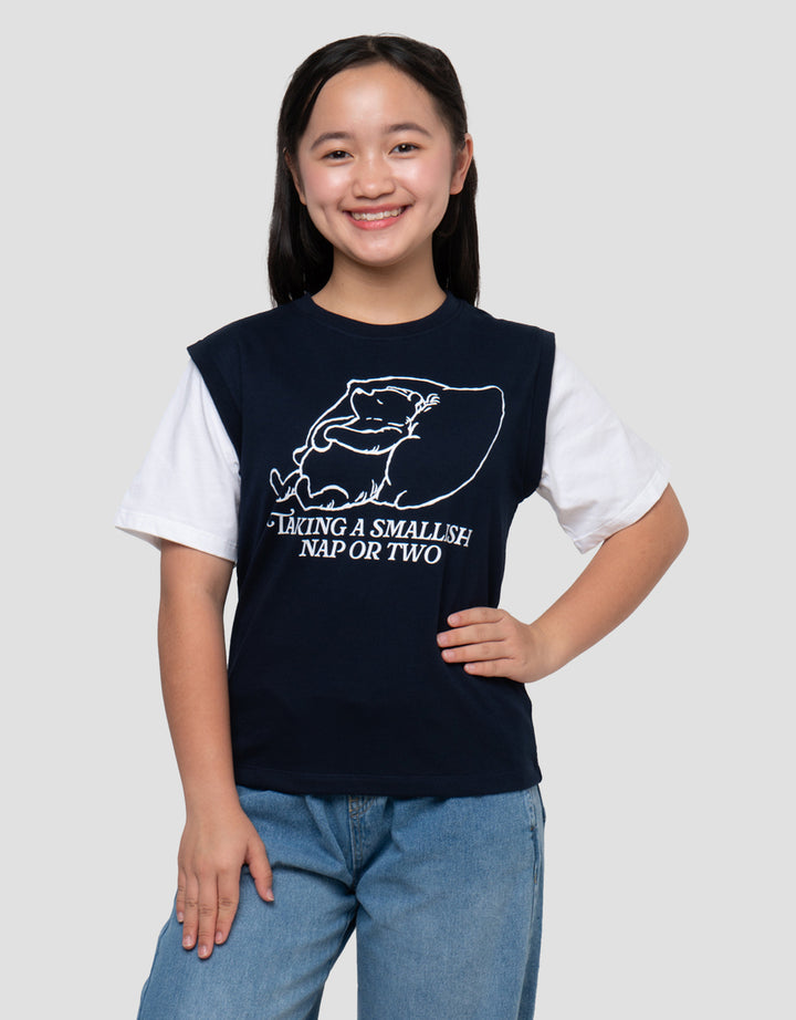 DISNEY POOH VEST KAOS ANAK PEREMPUAN