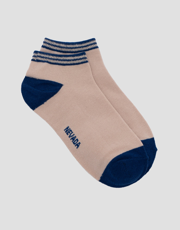 NEVADA ANKLE 2 TONE PLAIN KAUS KAKI WANITA