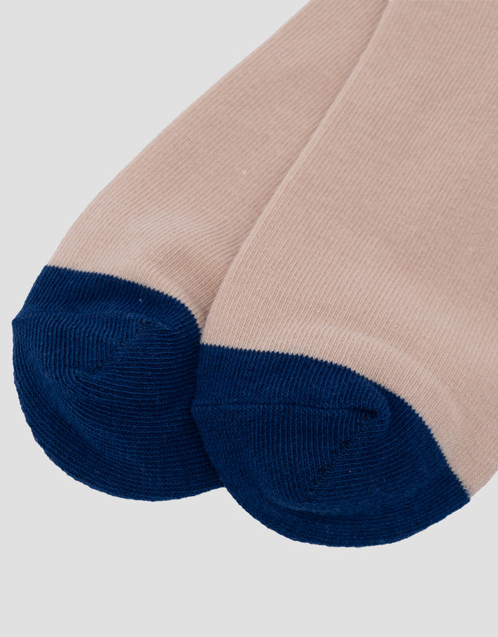 NEVADA ANKLE 2 TONE PLAIN KAUS KAKI WANITA