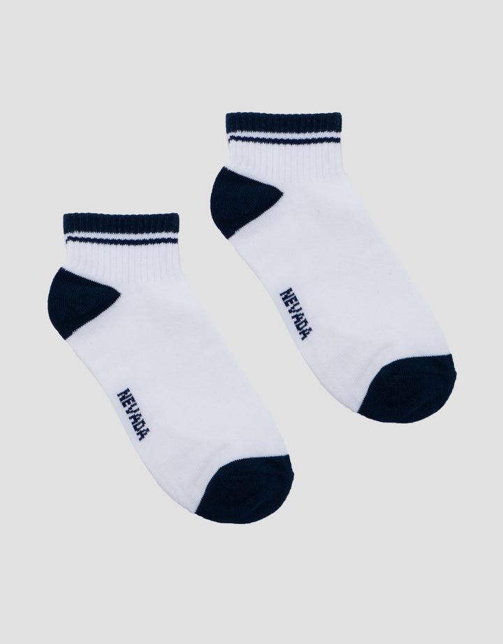 NEVADA ANKLE TWO TONE PLAIN KAUS KAKI WANITA