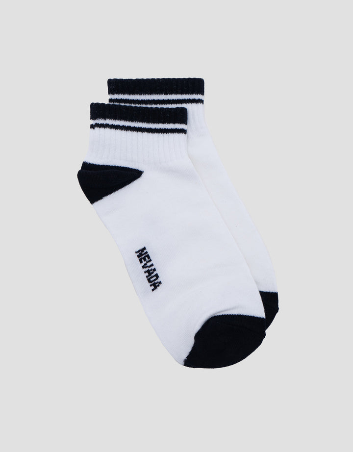 NEVADA ANKLE TWO TONE PLAIN KAUS KAKI WANITA