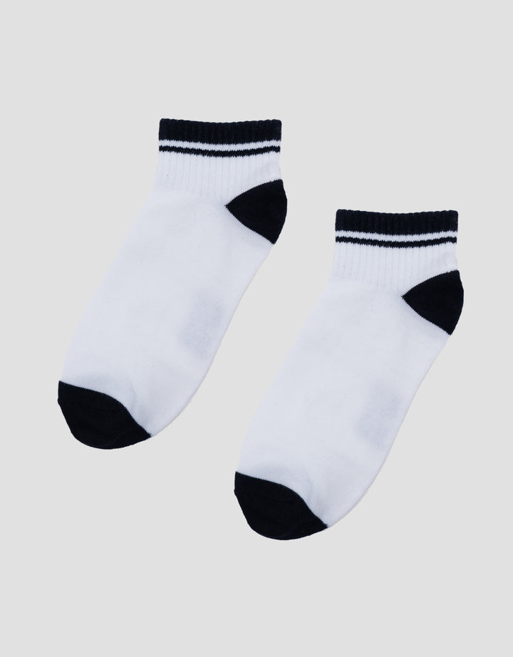 NEVADA ANKLE TWO TONE PLAIN KAUS KAKI WANITA