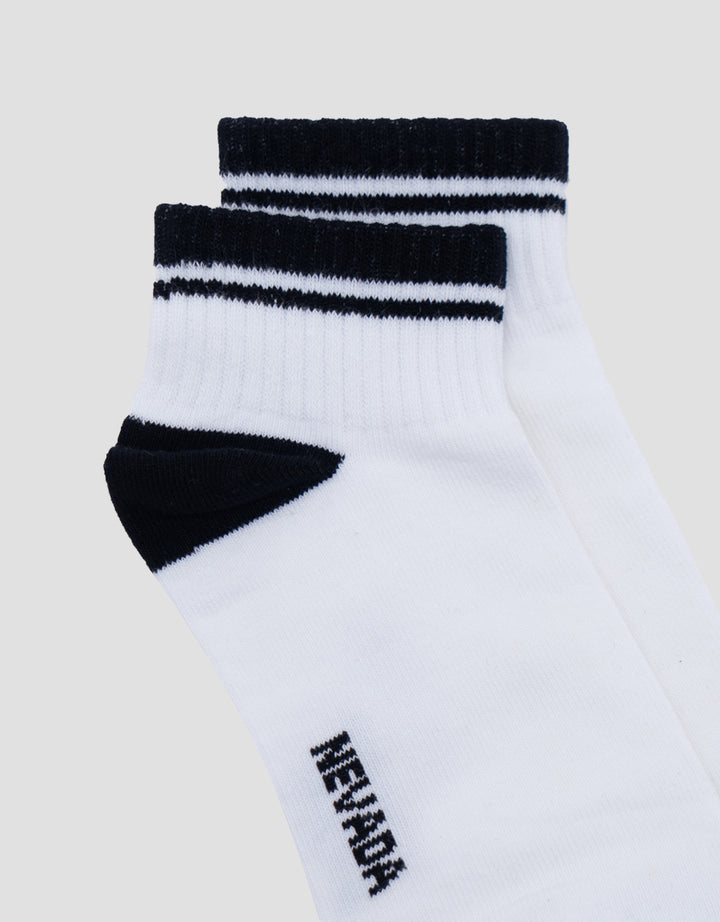 NEVADA ANKLE TWO TONE PLAIN KAUS KAKI WANITA