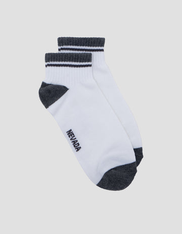 NEVADA ANKLE TWO TONE PLAIN KAUS KAKI WANITA