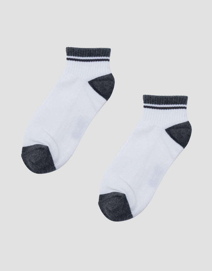 NEVADA ANKLE TWO TONE PLAIN KAUS KAKI WANITA
