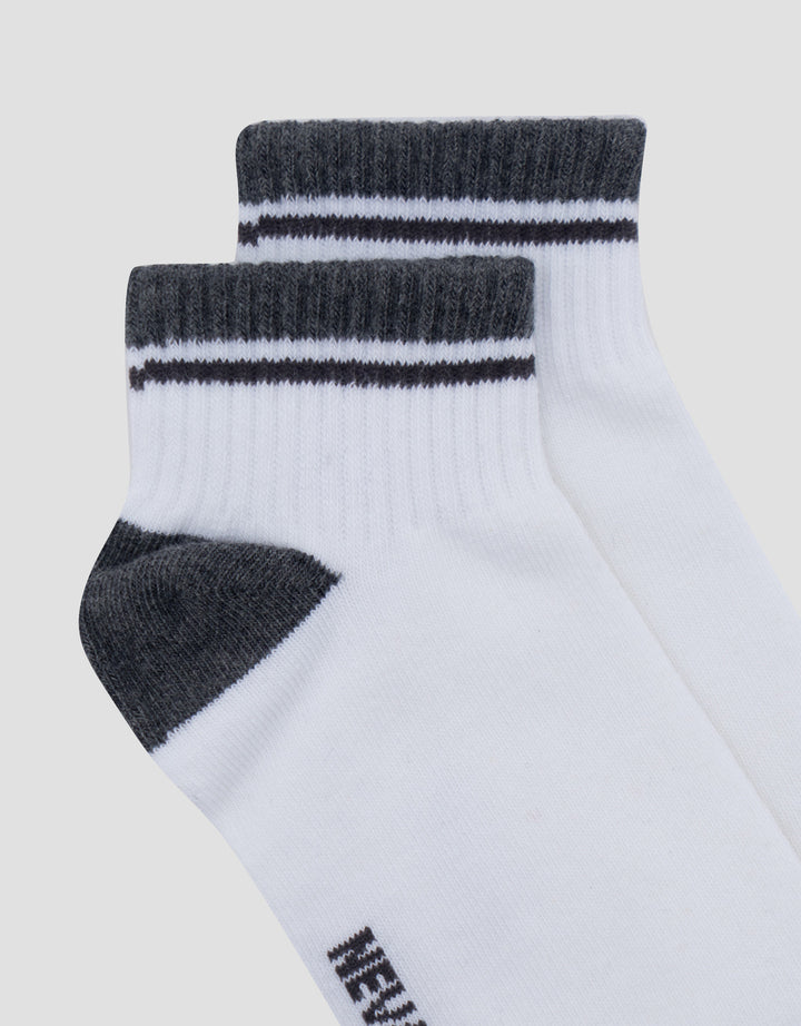 NEVADA ANKLE TWO TONE PLAIN KAUS KAKI WANITA