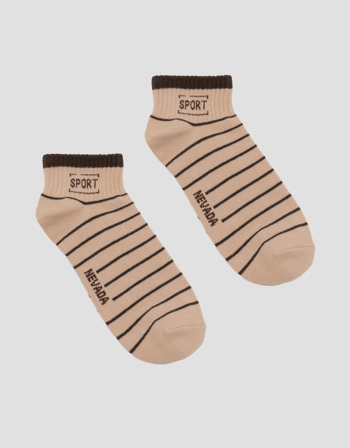 NEVADA STRIPE SPORT KAUS KAKI WANITA