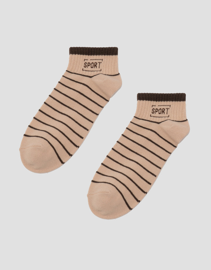NEVADA STRIPE SPORT KAUS KAKI WANITA