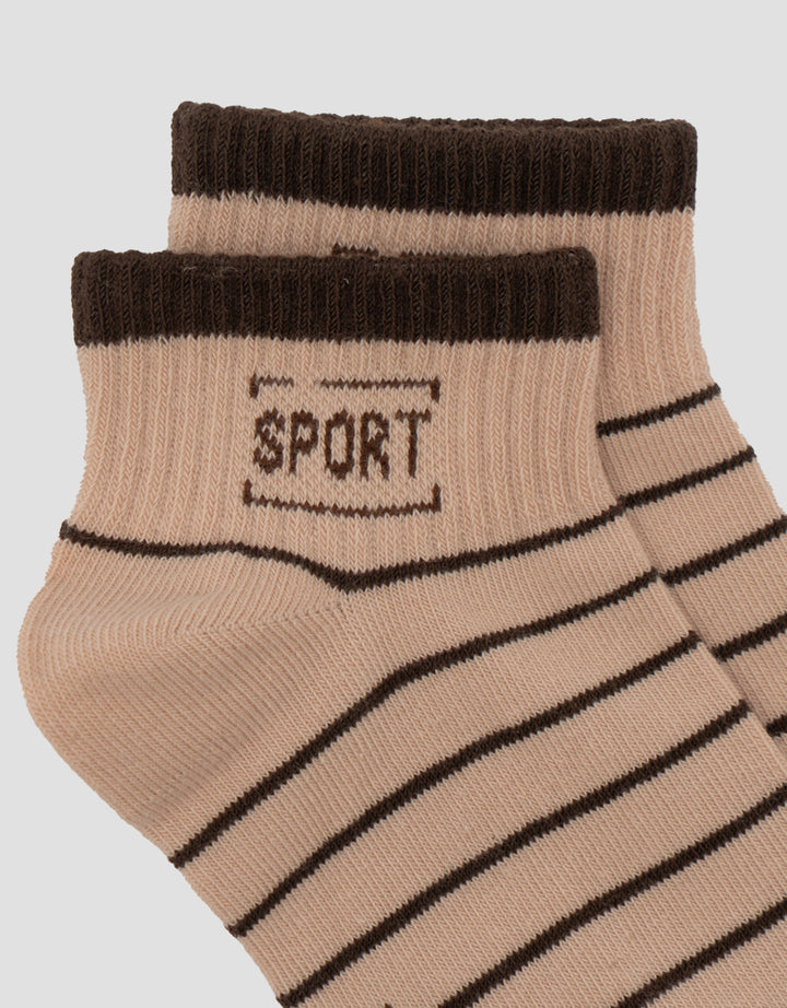 NEVADA STRIPE SPORT KAUS KAKI WANITA