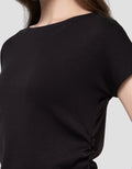 NEVADA DANBAL SIDE RUCHED KAOS WANITA