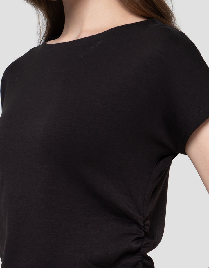 NEVADA DANBAL SIDE RUCHED KAOS WANITA