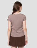NEVADA DANBAL SIDE RUCHED KAOS WANITA