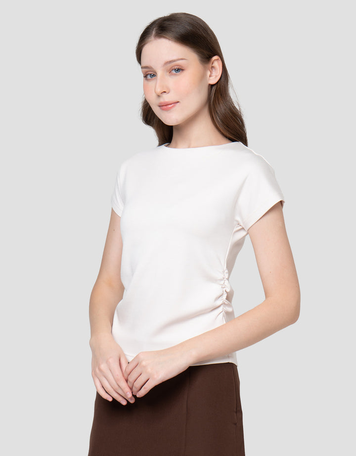 NEVADA DANBAL SIDE RUCHED KAOS WANITA