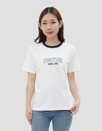 NEVADA BOSTON KAOS WANITA