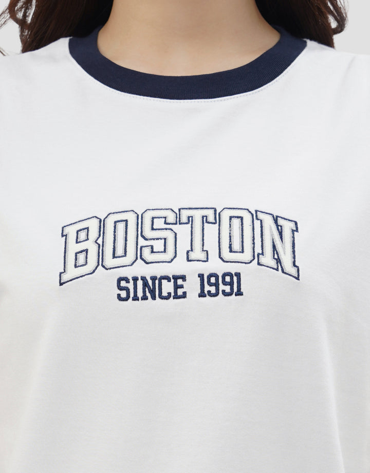 NEVADA BOSTON KAOS WANITA