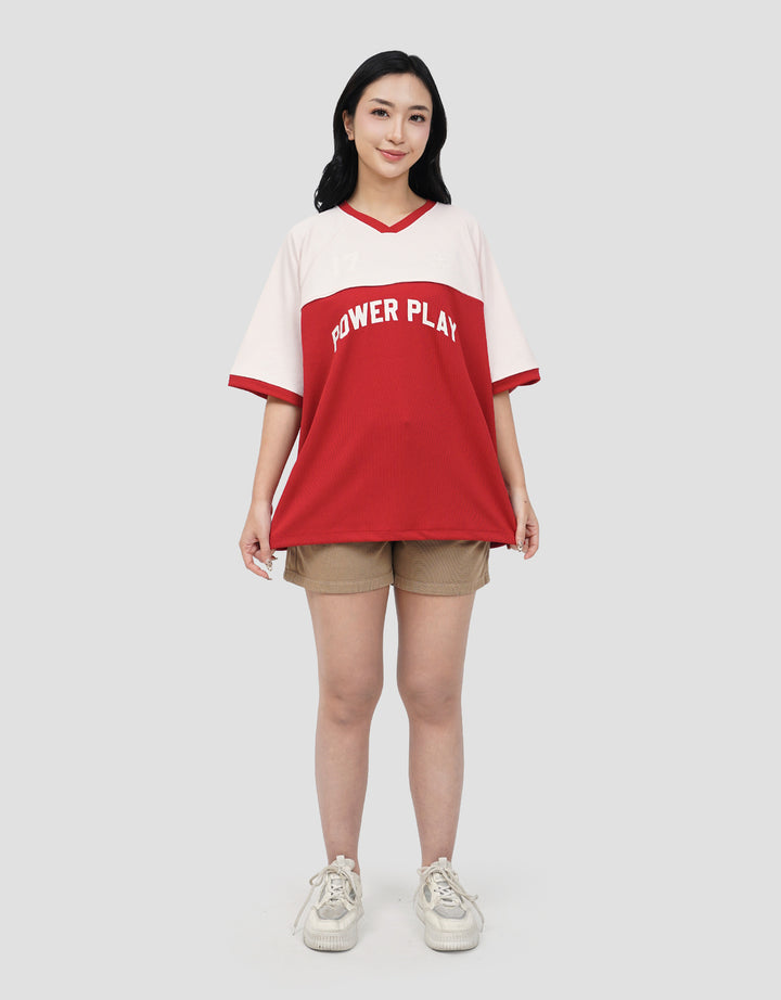 NEVADA PLAY HARD KAOS OVERSIZE WANITA