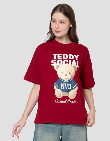 NEVADA TEDDY LEAGUE KAOS WANITA
