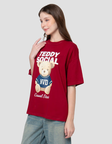NEVADA TEDDY LEAGUE KAOS WANITA