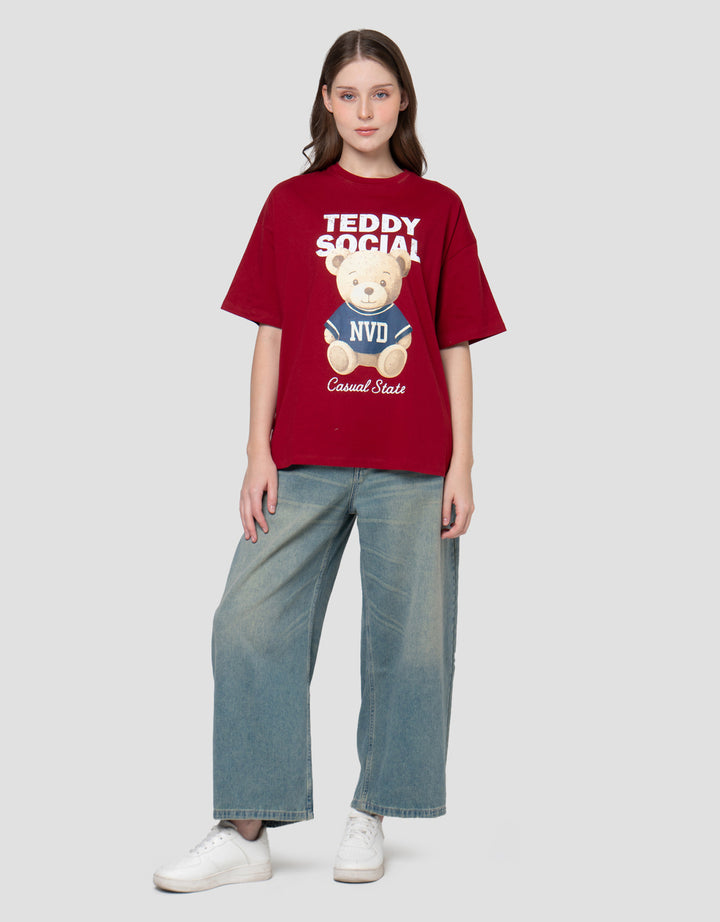 NEVADA TEDDY LEAGUE KAOS WANITA