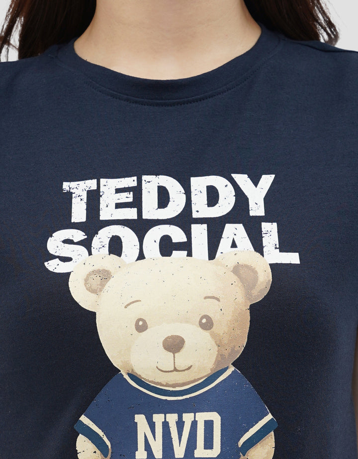 NEVADA TEDDY LEAGUE BT2 KAOS WANITA