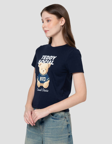 NEVADA TEDDY LEAGUE BT2 KAOS WANITA