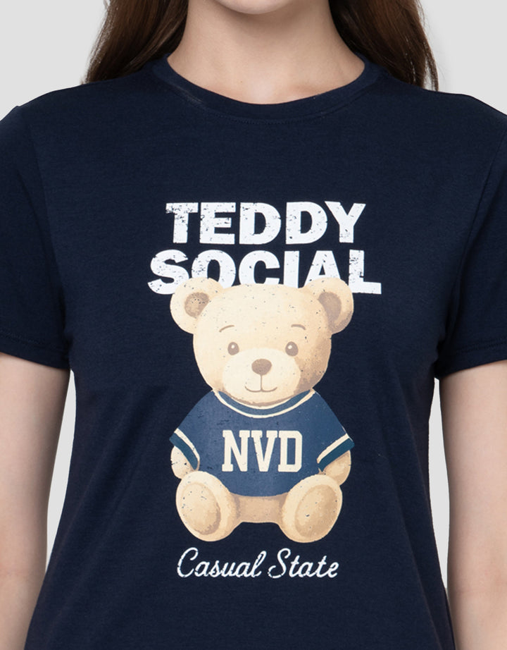 NEVADA TEDDY LEAGUE BT2 KAOS WANITA