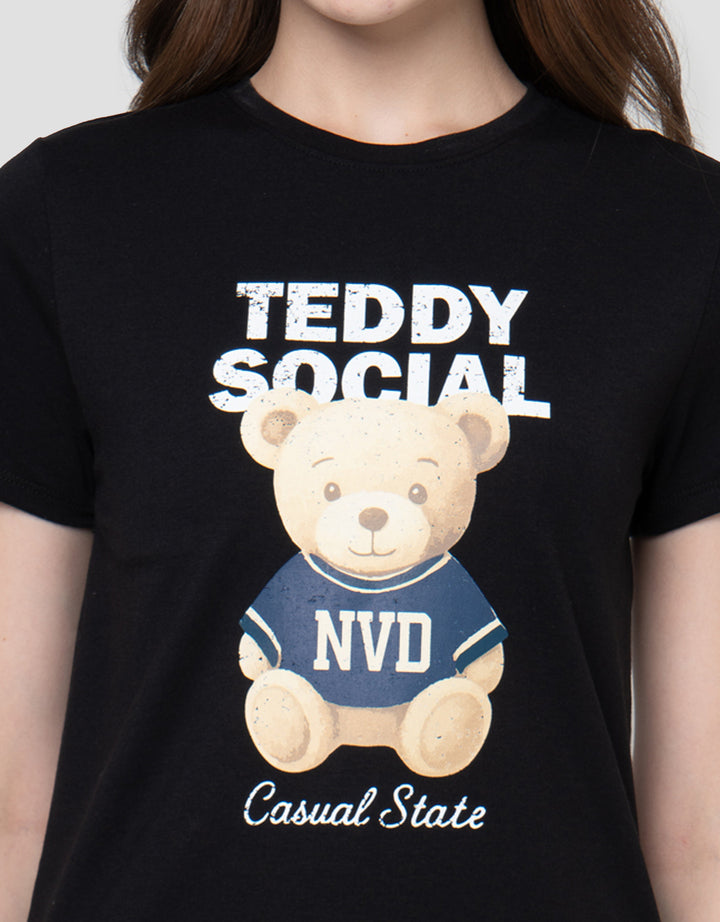 NEVADA TEDDY LEAGUE BT2 KAOS WANITA