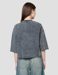 NEVADA FRENCH BOXY WASH SWEATSHIRT WANITA