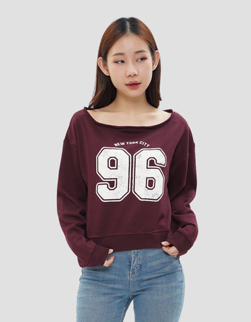 NEVADA FRENCH BOAT NECK SWEATER WANITA