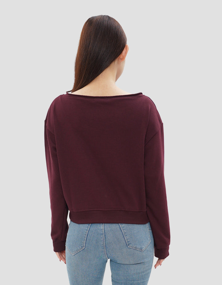 NEVADA FRENCH BOAT NECK SWEATER WANITA