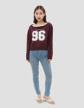 NEVADA FRENCH BOAT NECK SWEATER WANITA