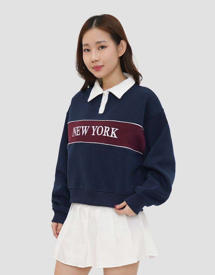 NEVADA FLEECE NEW YORK SWEATER WANITA