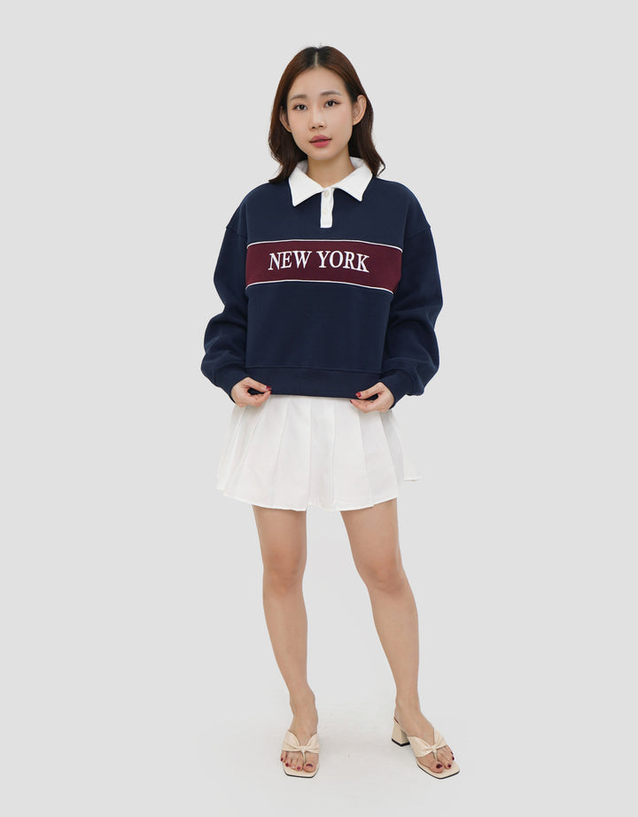 NEVADA FLEECE NEW YORK SWEATER WANITA