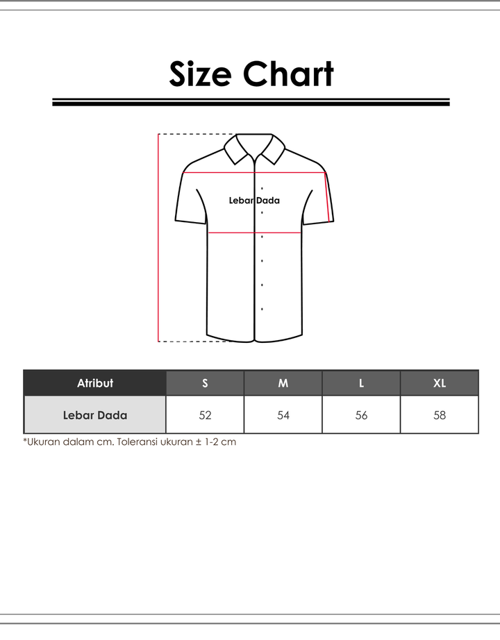 MxM Solid Kemeja Pria