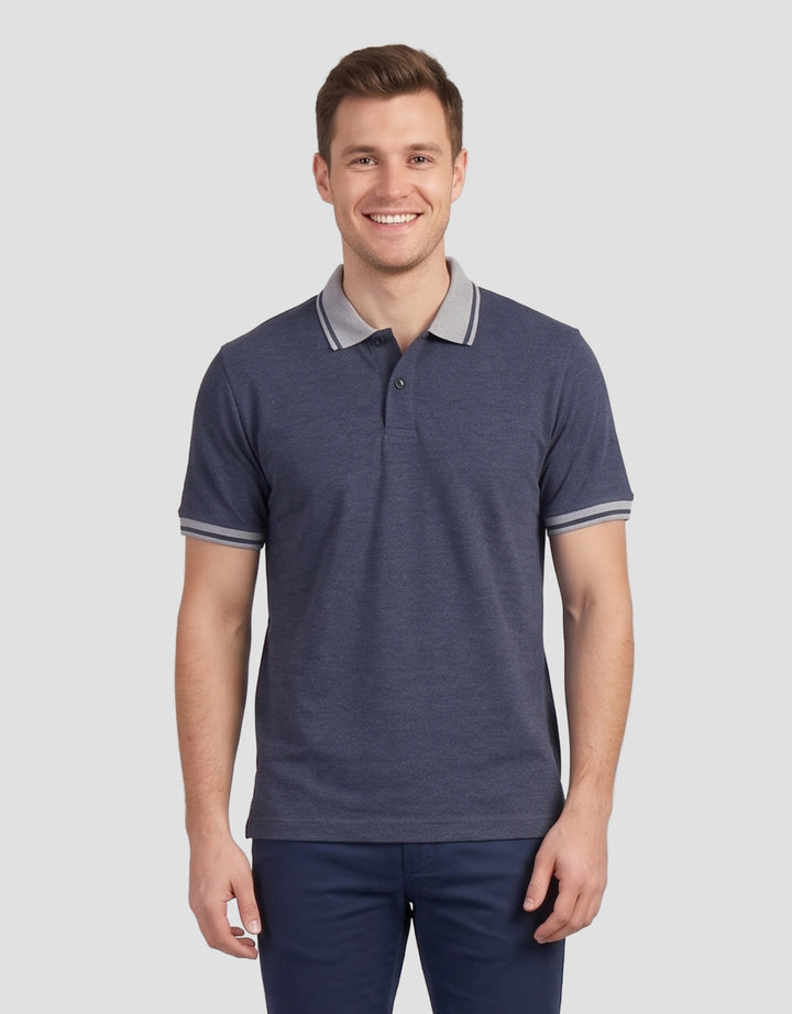 MxM Kaos Polo Lengan Pendek Pria